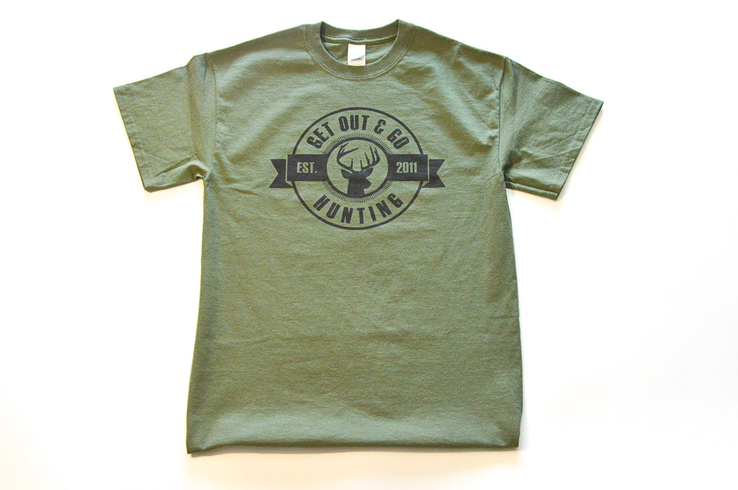 Classic Deer Logo T-Shirt | Get Out & Go Hunting